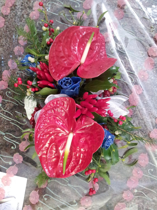 Centro tavola Anthurium