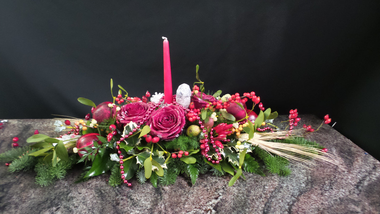 Centro tavola natalizio