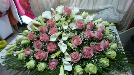 Cuscino funebre calle