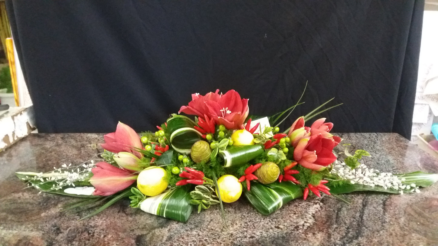 Centro tavola limoni