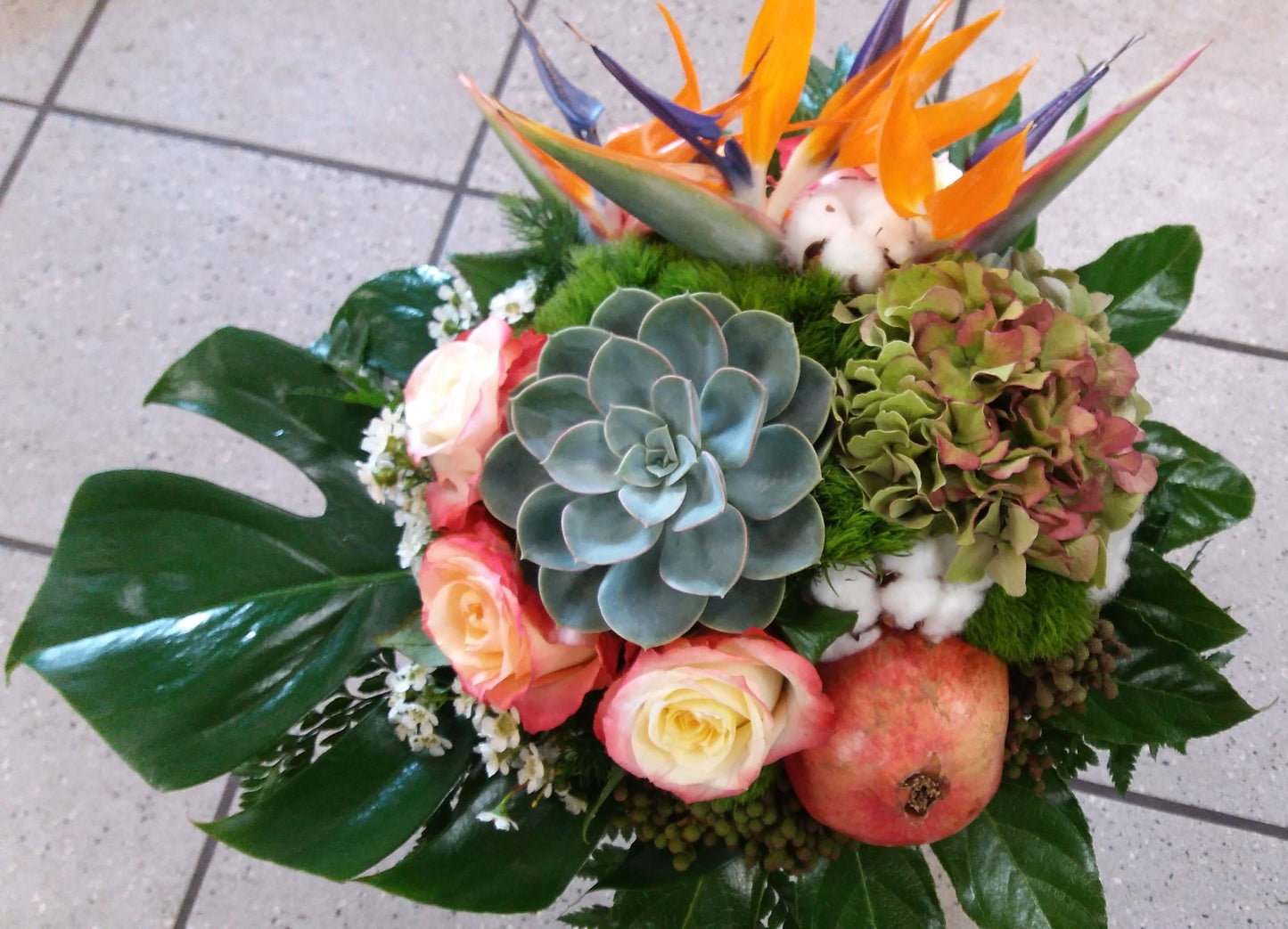 Bouquet tropicale